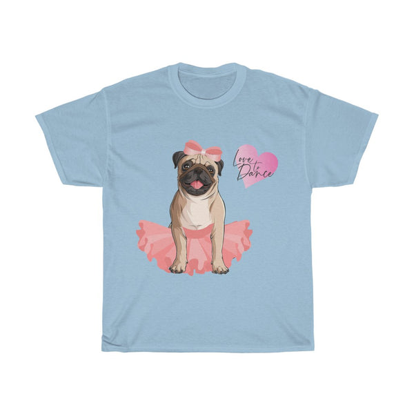 Dancing Pug Unisex Tee