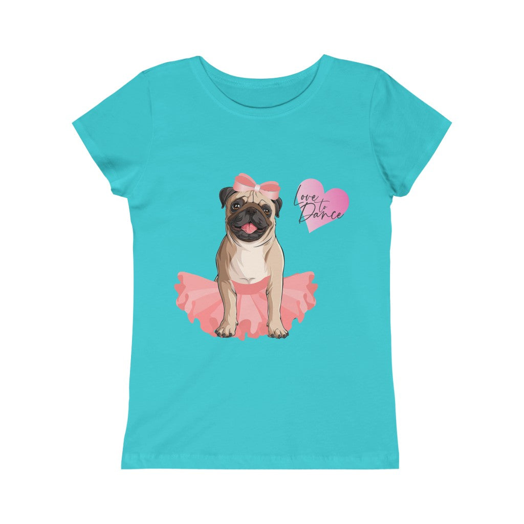 Candymix Maglietta Donna Con Pug E Dollari – Top Dog – T-Shirt In Cotone 100% – Vestibilità Regolare, Stampa Di Qualità, Lavabile