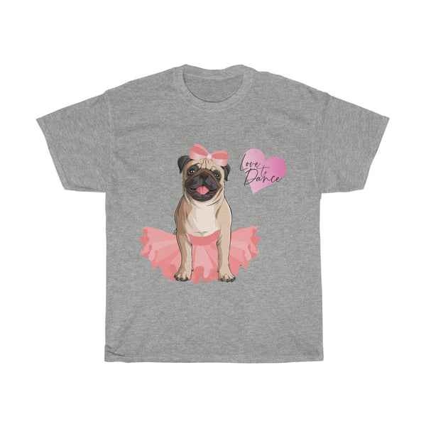 Dancing Pug Unisex Tee