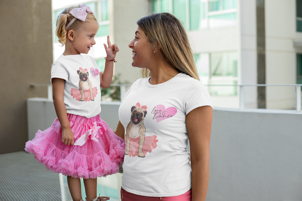 Dancing Pug Kids Tee